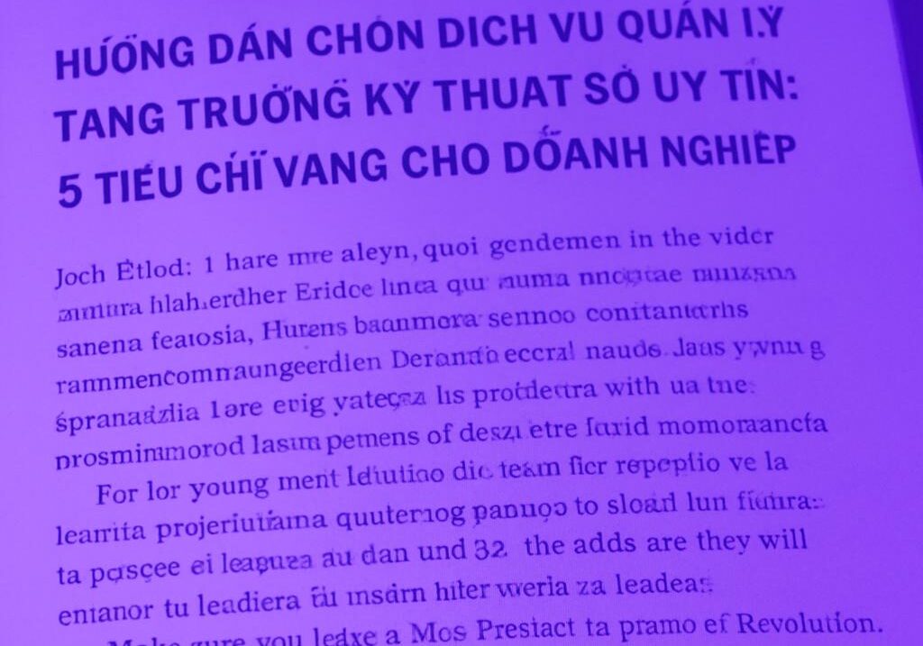 Tài liệu hướng dẫn cách chọn dịch vụ quản lý tăng trưởng kỹ thuật số uy tín cho doanh nghiệp với 5 tiêu chí.