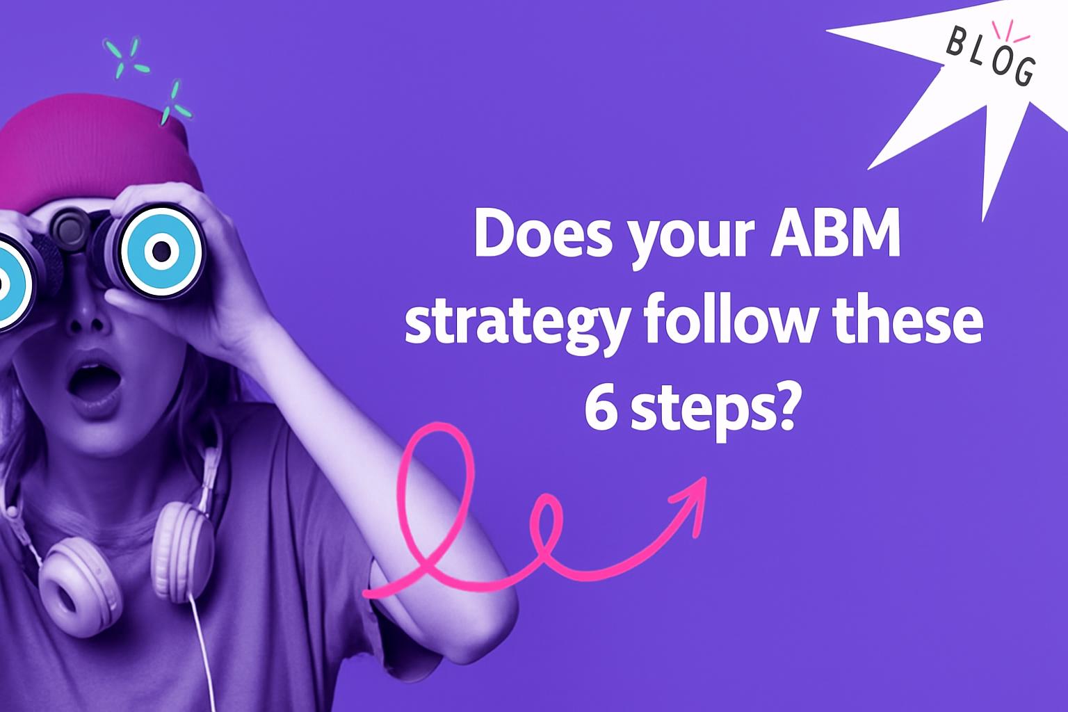 Chiến Lược Marketing Tự Động Hóa Một người đội mũ len đang nhìn qua ống nhòm với vẻ mặt tập trung, thể hiện sự tìm kiếm và nhắm mục tiêu trong marketing.