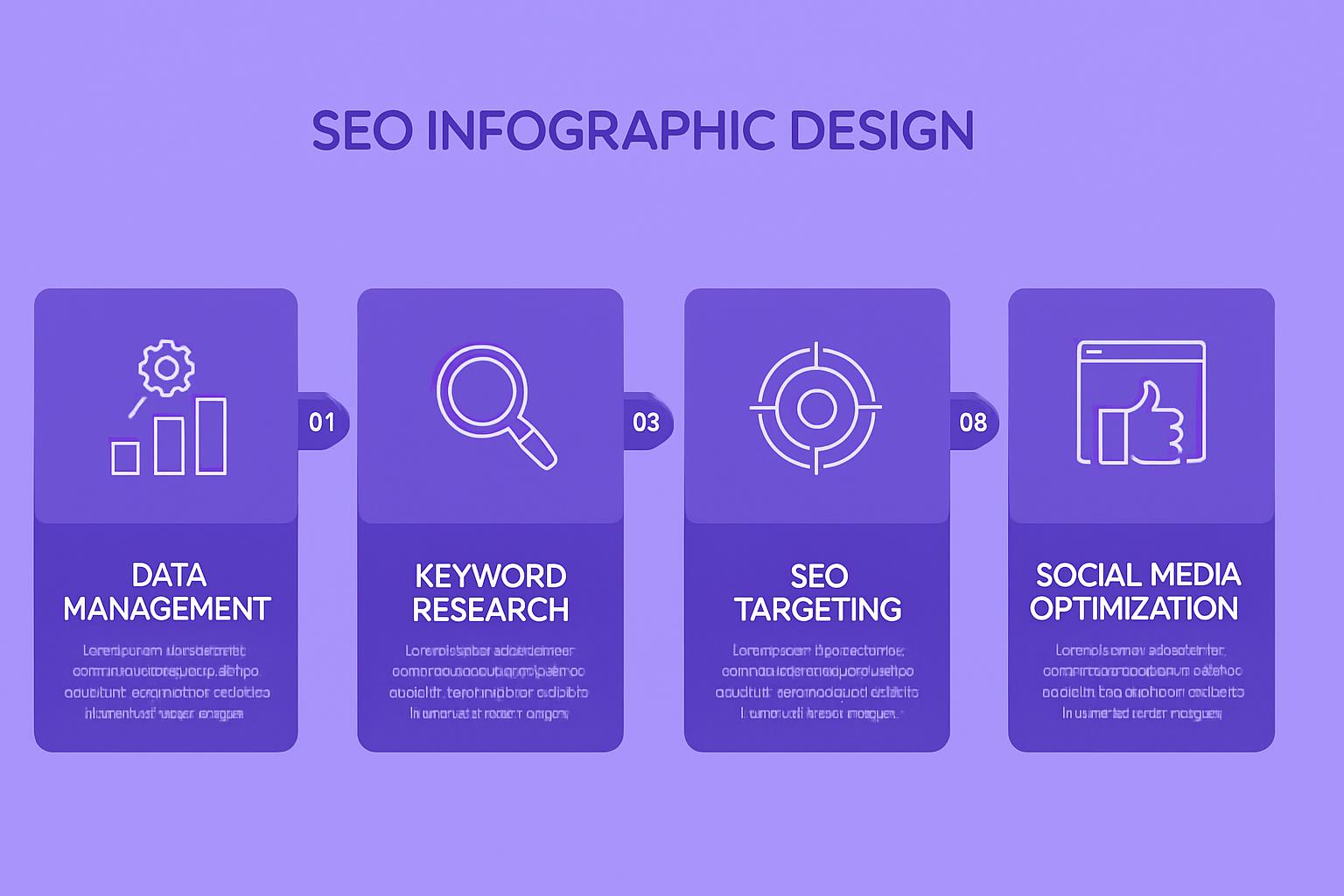 Giao diện phân tích SEO với biểu đồ và số liệu, minh họa một chiến lược SEO cho ngành dịch vụ để tối ưu website và tăng khách hàng.