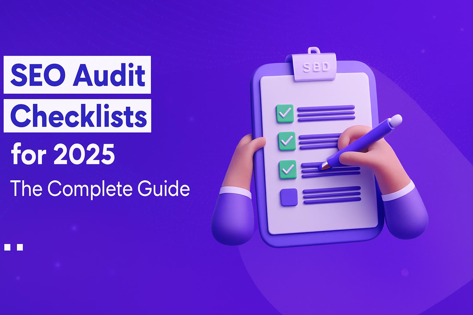 Checklist kiểm tra SEO trước khi tối ưu website cho năm 2025; hướng dẫn toàn diện cho chiến dịch marketing hiệu quả.